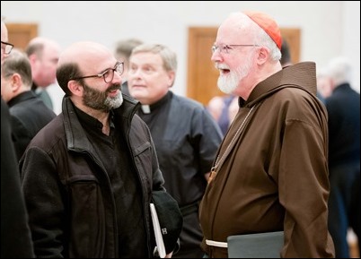 Fall Presbyteral Convocation, St. Julia’s in Weston, Nov. 27, 2017. Pilot photo/ Gregory L. Tracy 