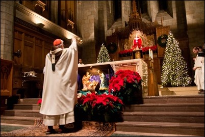 2017 New Year’s Eve Mass at St. Clement Eucharistic Shrine in Boston. Pilot photo/ Mark Labbe 