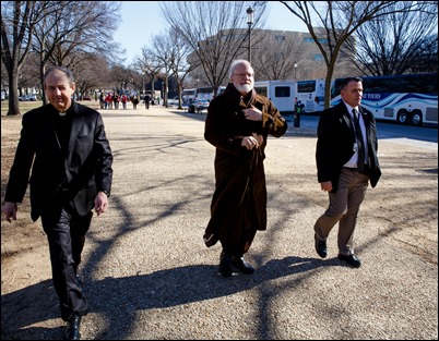 The 45th annual March for Life in Washington, D.C., Jan. 19, 2018. Pilot photo/ Gregory L. Tracy