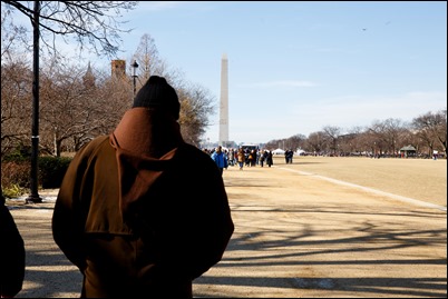 The 45th annual March for Life in Washington, D.C., Jan. 19, 2018. Pilot photo/ Gregory L. Tracy