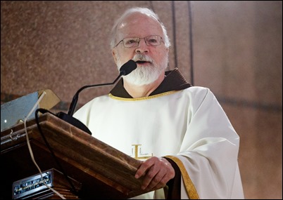 Cardinal Sean P. O’Malley celebrates Mass for pro-life pilgrims attending the March for Life at the Shine of the Sacred Heart in Washington, D.C., Jan. 19, 2018. Pilot photo/ Gregory L. Tracy