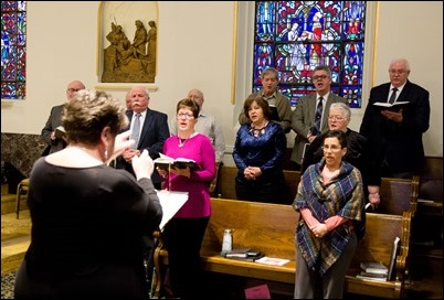 Mass of Prayer and Penance for those affected by clergy sexual abuse, celebrated by Cardinal Sean P. O'Malley, Feb. 4, 2018 at St. Michael Church in Lowell. Pilot photo/ Mark Labbe 