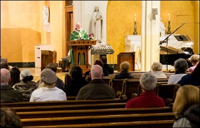 Mass of Prayer and Penance for those affected by clergy sexual abuse, celebrated by Cardinal Sean P. O'Malley, Feb. 4, 2018 at St. Michael Church in Lowell. Pilot photo/ Mark Labbe 