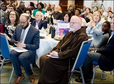 ADL New England’s 11th annual “A Nation of Immigrants” Community Seder, March 4, 2018 and UMass Boston. Pilot photo/ Mark Labbe 