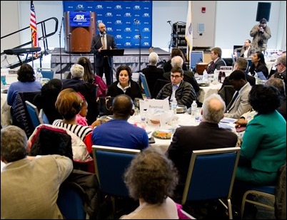 ADL New England’s 11th annual “A Nation of Immigrants” Community Seder, March 4, 2018 and UMass Boston. Pilot photo/ Mark Labbe 