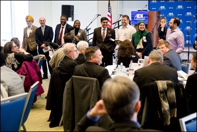 ADL New England’s 11th annual “A Nation of Immigrants” Community Seder, March 4, 2018 and UMass Boston. Pilot photo/ Mark Labbe 