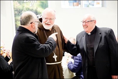 Cardinal Seán P. O'Malley celebrates the annual Chrism Mass at Immaculate Conception Church in Malden, March 27, 2018. Pilot photo/ Gregory L. Tracy 