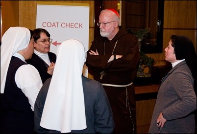 Catholic Extension’s inaugural Boston Spirit of St. Francis award dinner honoring Father William P. Leahy, S.J. President of Boston College held Tuesday, March 20, 2018 at the Mandarin Oriental, Boston. Pilot photo/ Mark Labbe 