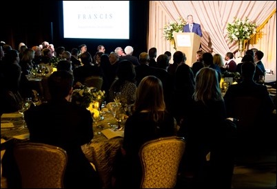 Catholic Extension’s inaugural Boston Spirit of St. Francis award dinner honoring Father William P. Leahy, S.J. President of Boston College held Tuesday, March 20, 2018 at the Mandarin Oriental, Boston. Pilot photo/ Mark Labbe 