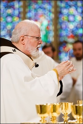 Ordination of Transitional Deacons Joseph Almeida, Maciej Kazimierz Araszkiewicz, Corey Bassett-Tirrell, Marcos Enrique, Timothy Paul Hynes, Przemyslaw Kasprzak, Brother John Edward Koelle OFM Cap., Brian Peter O’Hanlon, Mark Teodor Olejnik, Francis Huy Duc Pham, William Henry Robinson, Carignan Langlois Rouse, Victor Luna Vitug II, and James Paul Wargovich at Immaculate Conception Church in Lowell, April 14, 2018. Pilot photo/ Gregory L. Tracy 