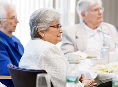 Meeting with superiors of women's religious communities in the Archdiocese of Boston May 10, 2018. Pilot photo/ Gregory L. Tracy 