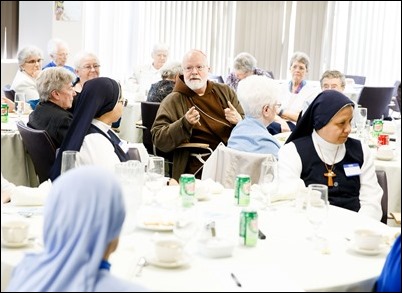 Meeting with superiors of women's religious communities in the Archdiocese of Boston May 10, 2018. Pilot photo/ Gregory L. Tracy 