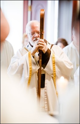 Mass and reception for jubilarian priests and brothers and the archdiocese’s Pastoral Center, May 30, 2018. Pilot photo/ Gregory L. Tracy 