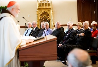 Mass and reception for jubilarian priests and brothers and the archdiocese’s Pastoral Center, May 30, 2018. Pilot photo/ Gregory L. Tracy 