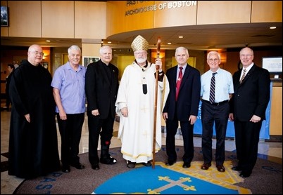 Mass and reception for jubilarian priests and brothers and the archdiocese’s Pastoral Center, May 30, 2018. Pilot photo/ Gregory L. Tracy 