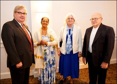 Redemptoris Mater Archdiocesan Missionary Seminary of Boston’s annual Gala Dinner held at June 3, 2018. During the evening, the seminary honored Apostolic Nuncio to the United States Archbishop Christophe Pierre and Dr. Lucy Bayer-Zwirello, Chief of Maternal Fetal Medicine at St. Elizabeth’s Medical Center. Pilot photo/ Gregory L. Tracy