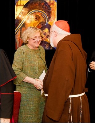 Redemptoris Mater Archdiocesan Missionary Seminary of Boston’s annual Gala Dinner held at June 3, 2018. During the evening, the seminary honored Apostolic Nuncio to the United States Archbishop Christophe Pierre and Dr. Lucy Bayer-Zwirello, Chief of Maternal Fetal Medicine at St. Elizabeth’s Medical Center. Pilot photo/ Gregory L. Tracy