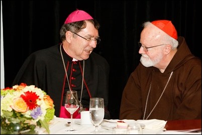 Redemptoris Mater Archdiocesan Missionary Seminary of Boston’s annual Gala Dinner held at June 3, 2018. During the evening, the seminary honored Apostolic Nuncio to the United States Archbishop Christophe Pierre and Dr. Lucy Bayer-Zwirello, Chief of Maternal Fetal Medicine at St. Elizabeth’s Medical Center. Pilot photo/ Gregory L. Tracy