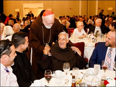 Redemptoris Mater Archdiocesan Missionary Seminary of Boston’s annual Gala Dinner held at June 3, 2018. During the evening, the seminary honored Apostolic Nuncio to the United States Archbishop Christophe Pierre and Dr. Lucy Bayer-Zwirello, Chief of Maternal Fetal Medicine at St. Elizabeth’s Medical Center. Pilot photo/ Gregory L. Tracy