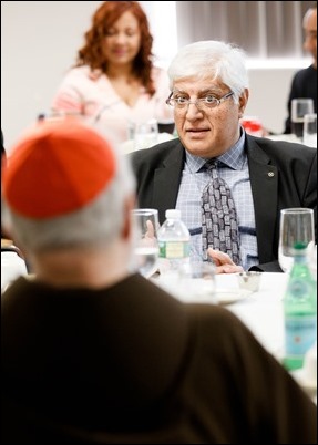 Luncheon for members of the Permanent Deacon class of 2018 and their wives held at the Pastoral Center in Braintree, Aug. 30, 2018. Pilot photo/ Gregory L. Tracy 