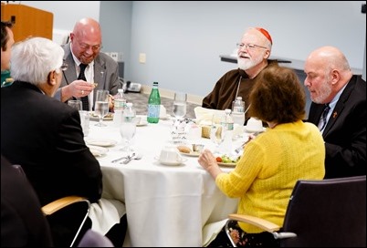 Luncheon for members of the Permanent Deacon class of 2018 and their wives held at the Pastoral Center in Braintree, Aug. 30, 2018. Pilot photo/ Gregory L. Tracy 