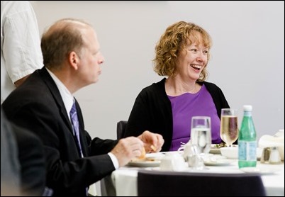 Luncheon for members of the Permanent Deacon class of 2018 and their wives held at the Pastoral Center in Braintree, Aug. 30, 2018. Pilot photo/ Gregory L. Tracy 