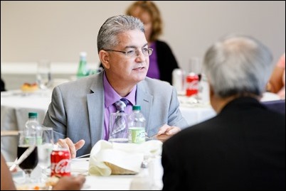 Luncheon for members of the Permanent Deacon class of 2018 and their wives held at the Pastoral Center in Braintree, Aug. 30, 2018. Pilot photo/ Gregory L. Tracy 