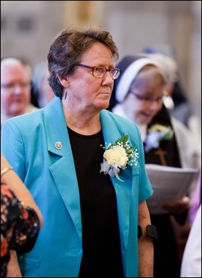 Mass and reception for women religious jubilarians, Sept. 16, 2018. Pilot photo/ Gregory L. Tracy 