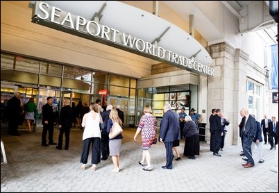 The Archdiocese of Boston’s 10th annual Celebration of the Priesthood Dinner featuring keynote speaker Mark Wahlberg, Sept. 18, 2018 at the Seaport World Trade Center in Boston. (Pilot photo/ Gregory L. Tracy)