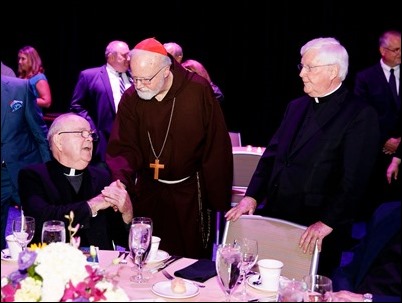 The Archdiocese of Boston’s 10th annual Celebration of the Priesthood Dinner featuring keynote speaker Mark Wahlberg, Sept. 18, 2018 at the Seaport World Trade Center in Boston. (Pilot photo/ Gregory L. Tracy)