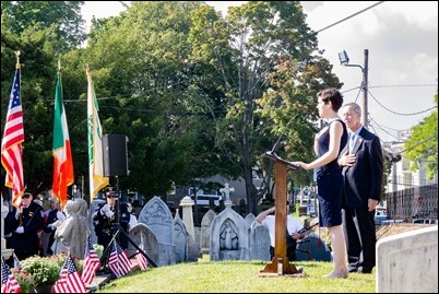 Bicentennial ceremony and Mass at St. Augustine Chapel and Cemetery in South Boston, Sept. 15, 2018. Pilot photo/ Jacqueline Tetrault 