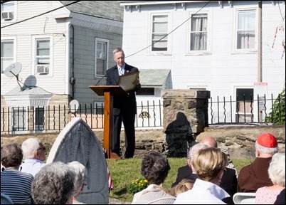 Bicentennial ceremony and Mass at St. Augustine Chapel and Cemetery in South Boston, Sept. 15, 2018. Pilot photo/ Jacqueline Tetrault 