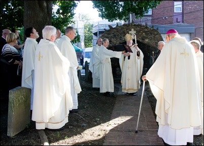 Bicentennial ceremony and Mass at St. Augustine Chapel and Cemetery in South Boston, Sept. 15, 2018. Pilot photo/ Jacqueline Tetrault 