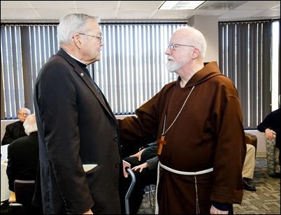 Reception for Bishop John A. Dooher, Oct. 18, 2018. (Pilot photo/ Gregory L. Tracy)