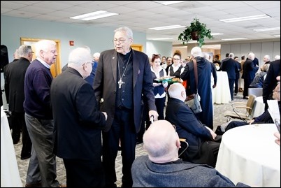 Reception for Bishop John A. Dooher, Oct. 18, 2018. (Pilot photo/ Gregory L. Tracy)