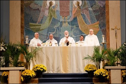 Deacon Jubillee Mass and Reception, Oct. 20, 2018. Pilot photo/ Mark Labbe