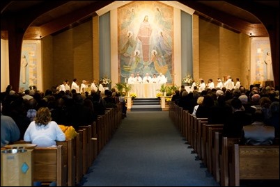 Deacon Jubillee Mass and Reception, Oct. 20, 2018. Pilot photo/ Mark Labbe