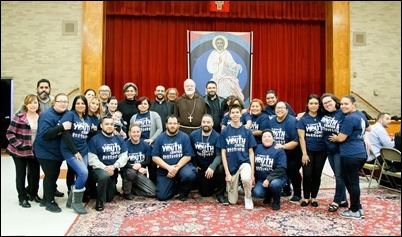 Cardinal O’Malley visits the Youth Center at St. Joseph Parish, Lynn Nov. 9, 2018. Pilot photo/ Jacqueline Tetrault