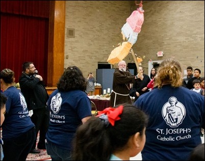 Cardinal O’Malley visits the Youth Center at St. Joseph Parish, Lynn Nov. 9, 2018. Pilot photo/ Jacqueline Tetrault