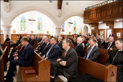 Catholic Lawyers Guild of the Archdiocese of Boston’s annual Red Mass and Luncheon, Oct. 25, 2018. Pilot photo/ Jacqueline Tetrault 