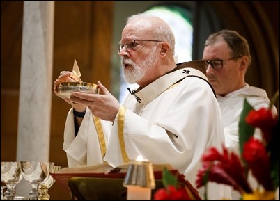 Silver and Golden Wedding Anniversary Mass celebrate by Cardinal O’Malley at St. Mary’s Church in Waltham, Oct 25, 2018. Pilot photo/ Gregory L. Tracy 