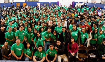 Archdiocesan Encuentro Juvenil for Hispanis Youth, Dec. 15, 2018.
Pilot photo/ Jacqueline Tetrault