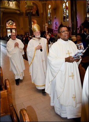 Haitian Independence Day Mass celebrated by Cardinal O’Malley at the Basilica of Our Lady of Perpetual Help (Mission Church) in Boston, Jan. 1, 2019.
Photo by Patrick E. O’Connor