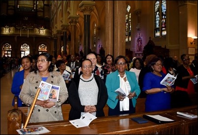 Haitian Independence Day Mass celebrated by Cardinal O’Malley at the Basilica of Our Lady of Perpetual Help (Mission Church) in Boston, Jan. 1, 2019.
Photo by Patrick E. O’Connor