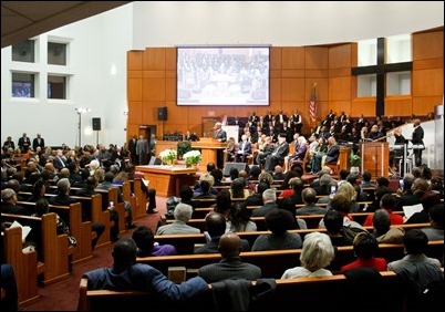 Interfaith prayer service MorningStar Baptist Church in Boston for Governor Charlie Baker and Lieutenant Governor Karen Polito on the eve of their inauguration for a second term, Jan. 2, 2019.
Pilot photo/ Jacqueline Tetrault