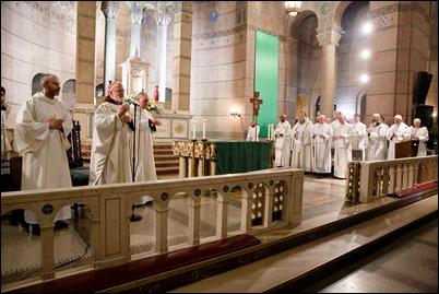 Mass for Boston March for Life pilgrims at the Shrine of the Sacred Heart in Washington, D.C., Jan. 18, 2019.
Pilot photo/ Gregory L. Tracy