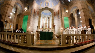 Mass for Boston March for Life pilgrims at the Shrine of the Sacred Heart in Washington, D.C., Jan. 18, 2019.
Pilot photo/ Gregory L. Tracy