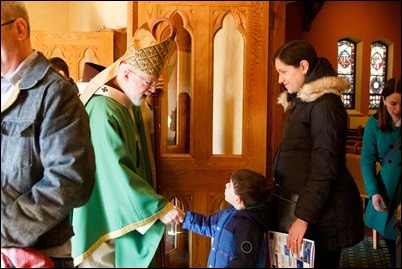 Cardinal O’Malley celebrates Mass at St. Agnes Parish in Arlington to mark Appeal Commitment Weekend March 3, 2019.
Pilot photo/ Jacqueline Tetrault 