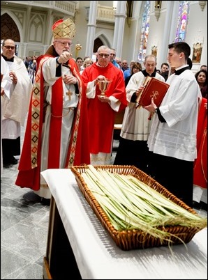 Following two years of renovations, the Cathedral of the Holy Cross reopens for regular Masses Palm Sunday, April 14, 2019.
Pilot photo/ Gregory L. Tracy