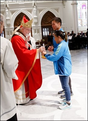 Following two years of renovations, the Cathedral of the Holy Cross reopens for regular Masses Palm Sunday, April 14, 2019.
Pilot photo/ Gregory L. Tracy